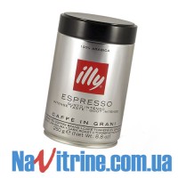 Кофе в зернах illy Espresso 250 г, DARK (тёмная обжарка) Кофе в зернах illy Espresso 250 г, DARK (тёмная обжарка)