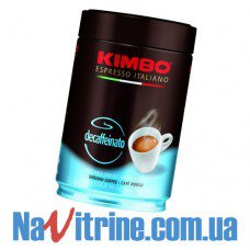 Кофе молотый KIMBO ESPRESSO DECAFF банка 250 г