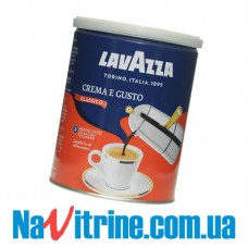 Кофе молотый Lavazza Crema e Gusto, банка, 250г