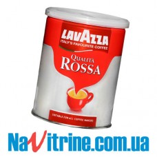 Кофе молотый Lavazza Qualita Rossa, банка, 250г